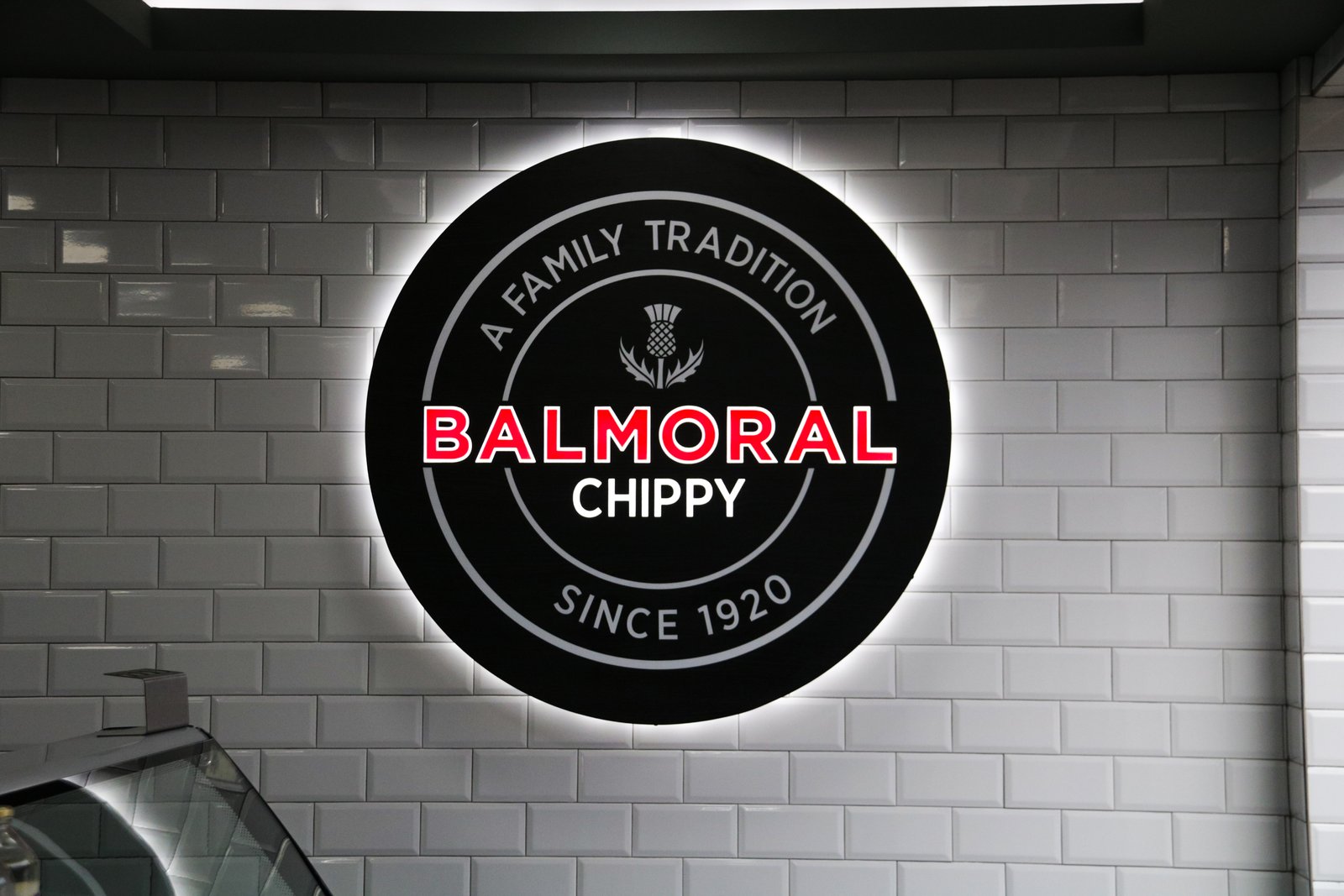 Behind the scenes at Balmoral Chippy - preparing fresh chips